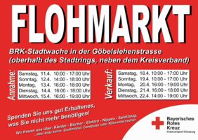 BRK Benefiz-Flohmarkt Spendenannahme