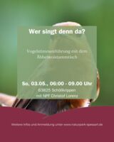 Wer singt denn da?