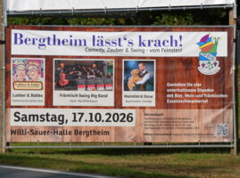 Bergtheim lässt`s krach