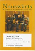 ABSAGE: Weltmusik mit fränkischer Seele - Konzert mit Nauswärts in Gollhofen