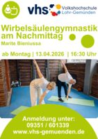 Wirbelsäulengymnastik am Nachmittag