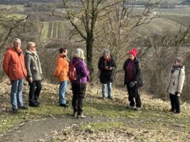 Steigerwaldklub Gerolzhofen wandert bei Oberschwappach und Eschenau
