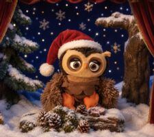 Figurentheater: DIE KLEINE EULE FEIERT WEIHNACHTEN