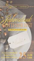Jahresdankgottesdienst